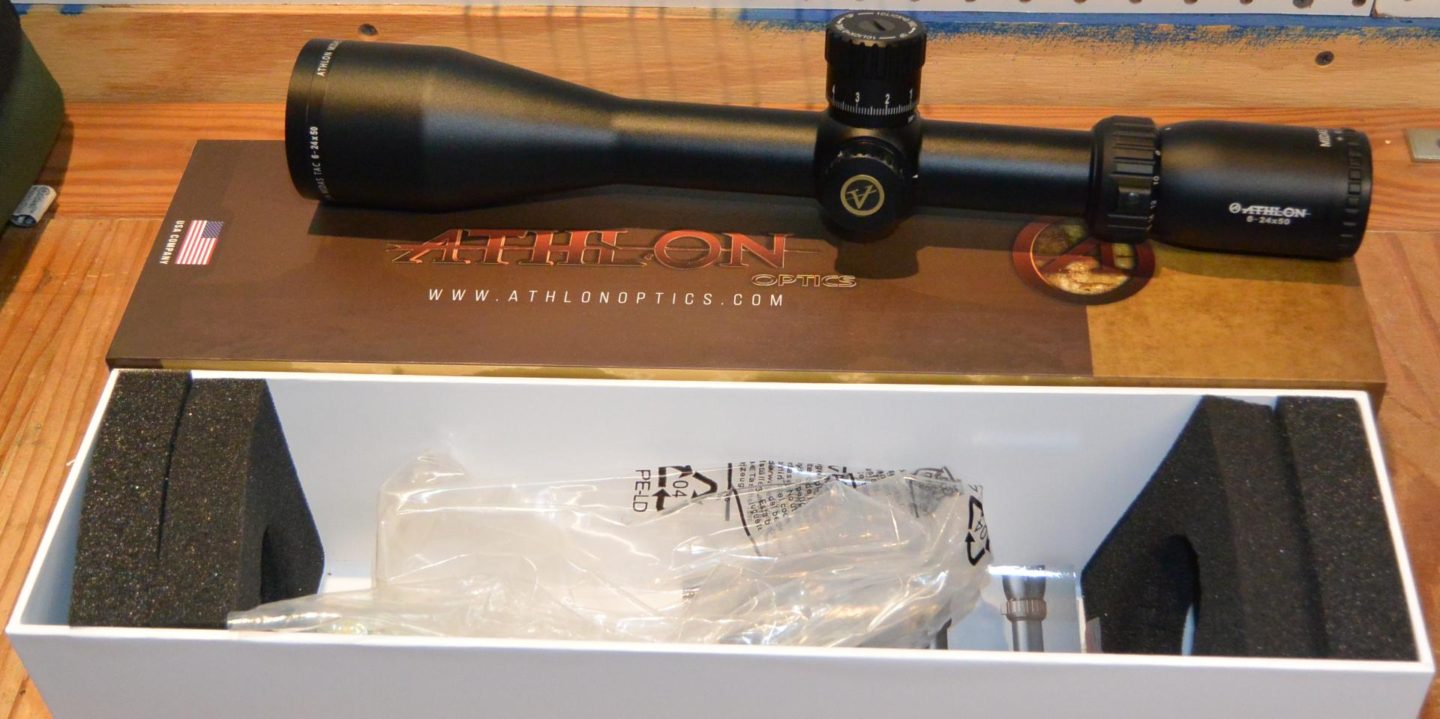 Athlon Midas TAC 6-24x50mm unboxing