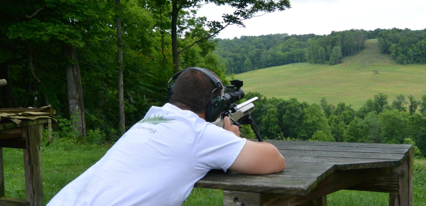 Punishing a little 6" plate @675yds with the Kelbly's Atlas Tactical