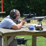 Shooting a match with the Kelbly Atlas Tactical wearing a Grayboe Ridgeback Stock and eating Lapua ammo