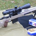 Athlon Midas TAC 5-25x56mm on the Kelbly Atlas and the Lapua .223 ammo it likes best.