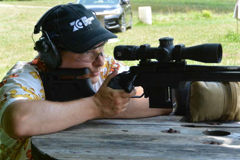 Shooting the Vudoo V-22 off of a wire spool.