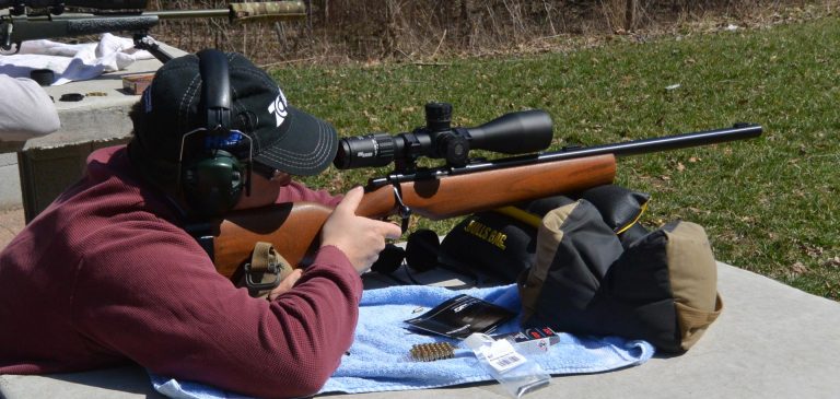 Zeroing the Sig Tango6 5-30x56mm on a Kimber 82g