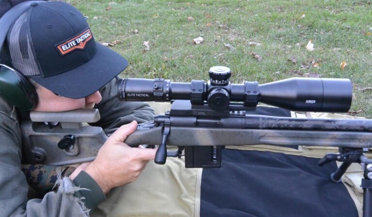 Bushnell Elite Tactical XRS3 6-36x56mm in Bobro mount on Vudoo V-22 with Proof Carbon Barrel in Grayboe Phoenix Stock