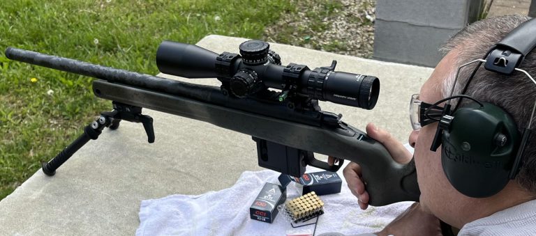 Zeroing the Primary Arms Optics GLx 3-18x44 on the Vudoo .22lr