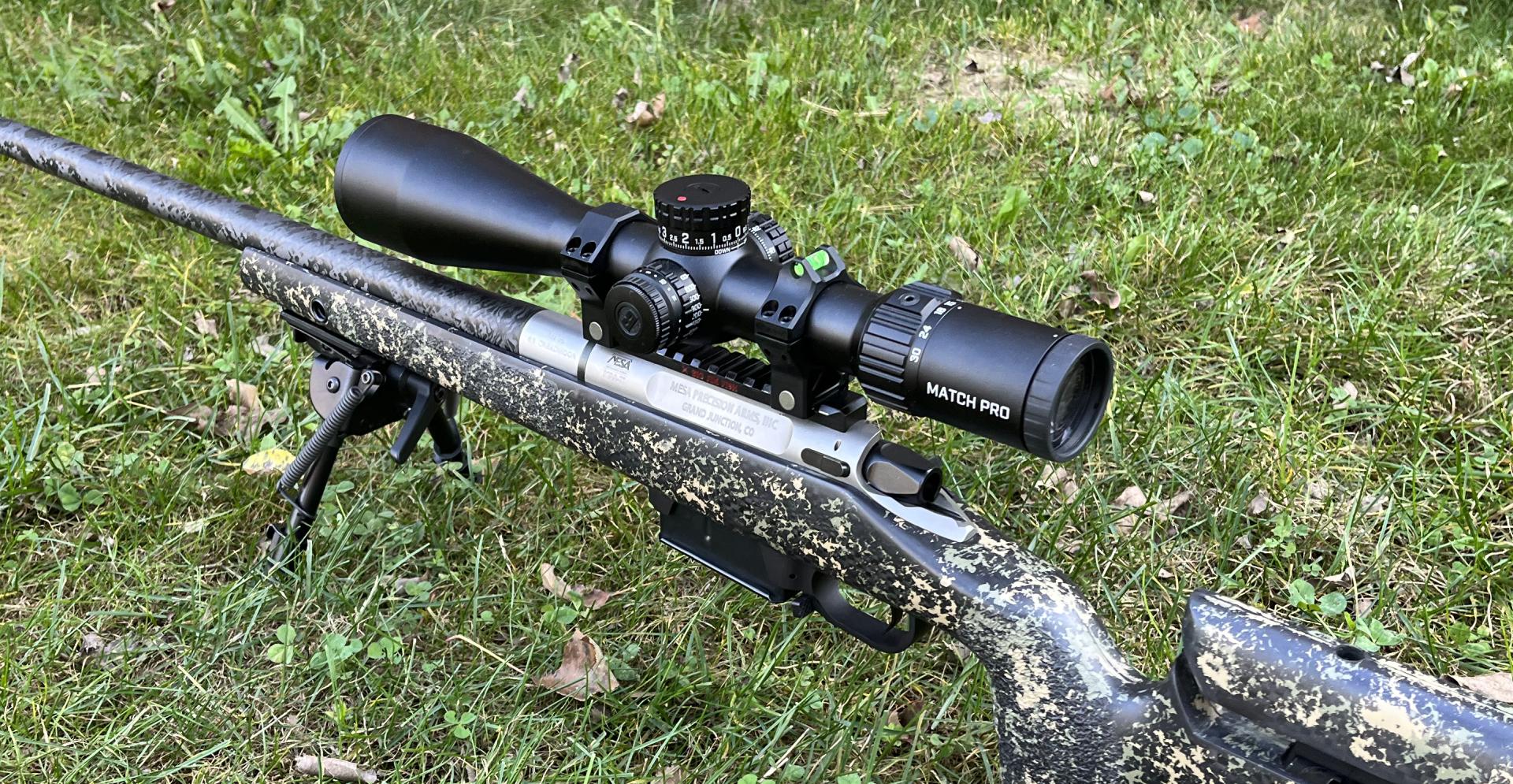 Bushnell Match Pro ED 5-30x56mm on Pure Precision Crux rifle