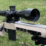 Sightron S6 5-30x56 FFP aboard the Kelbly Atlas rifle