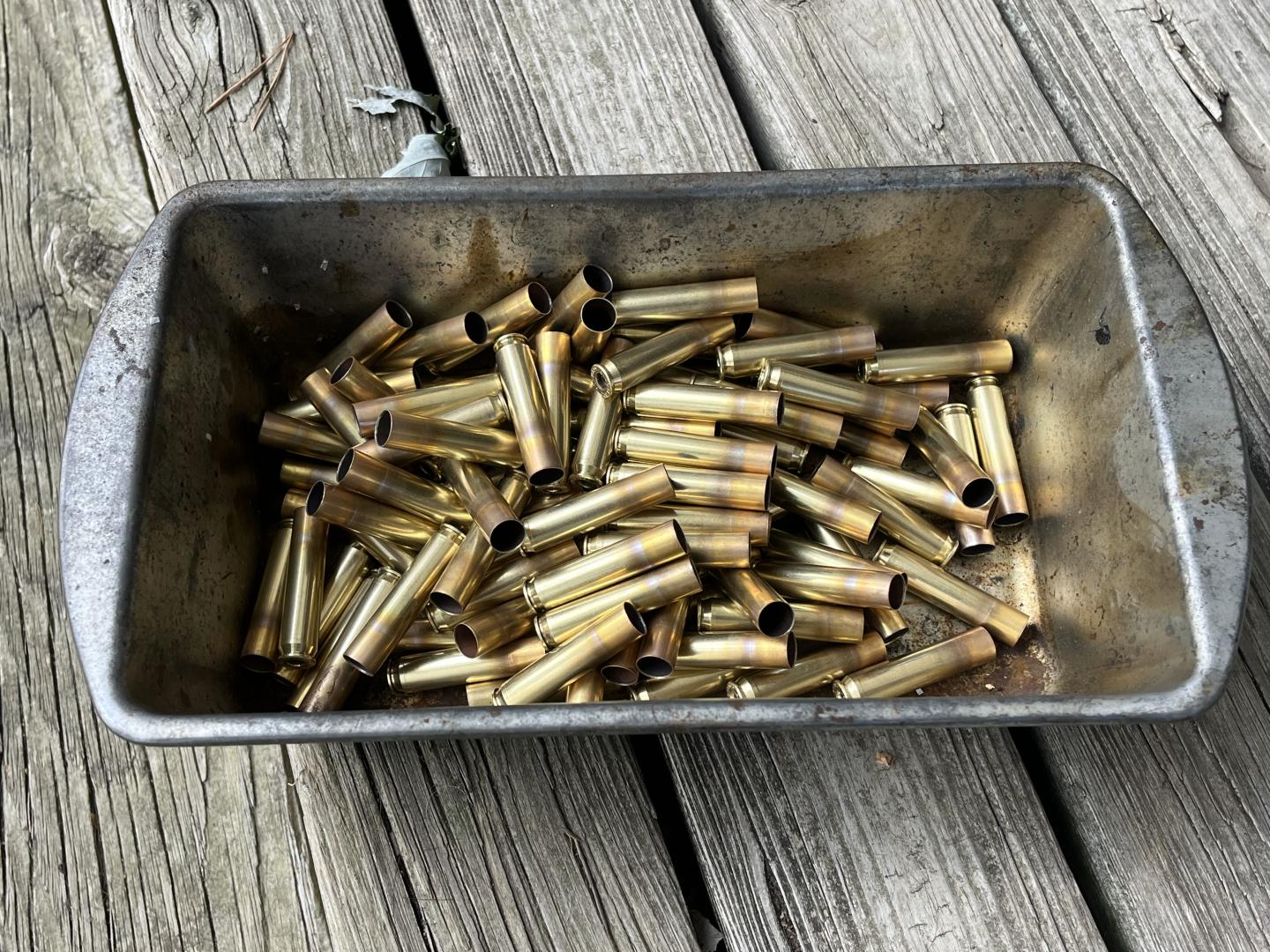 All finished with the first batch of brass I annealed and removed the primer crimp from using the BurstFire 2-in-1 flame annealer and case prep station