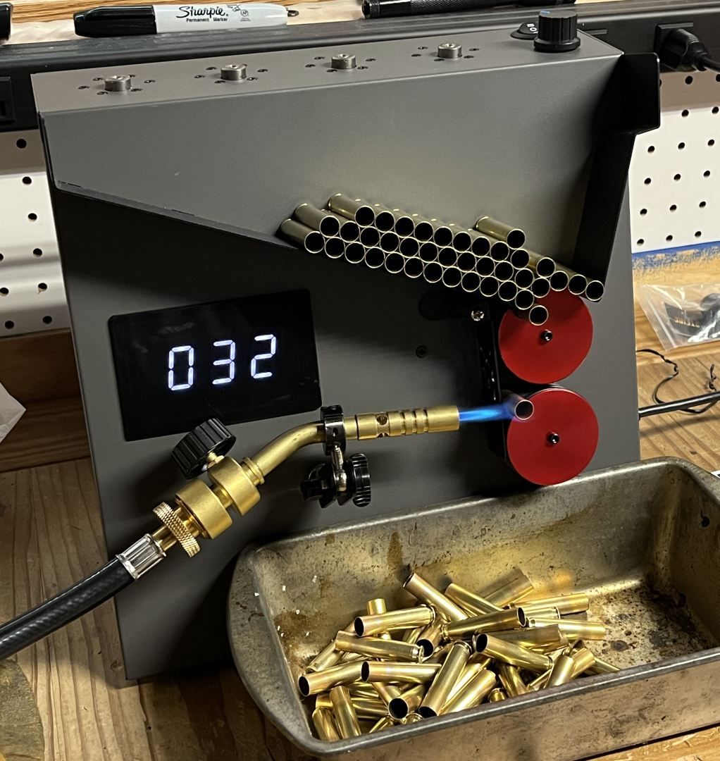 The first day using the gen 2 BurstFire 2-in-1 flame annealer