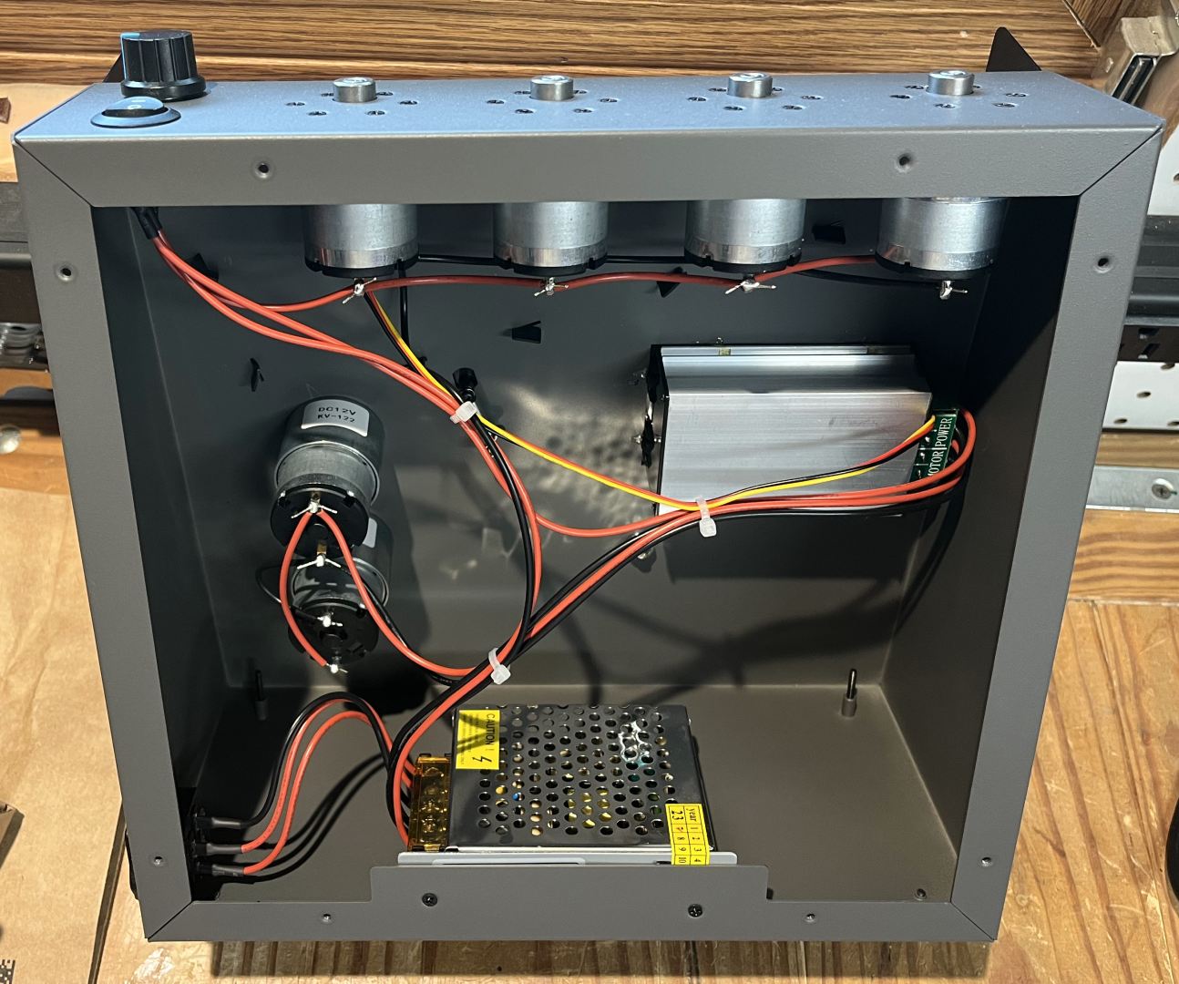 The guts of the gen 2 BurstFire 2-in-1 flame annealer