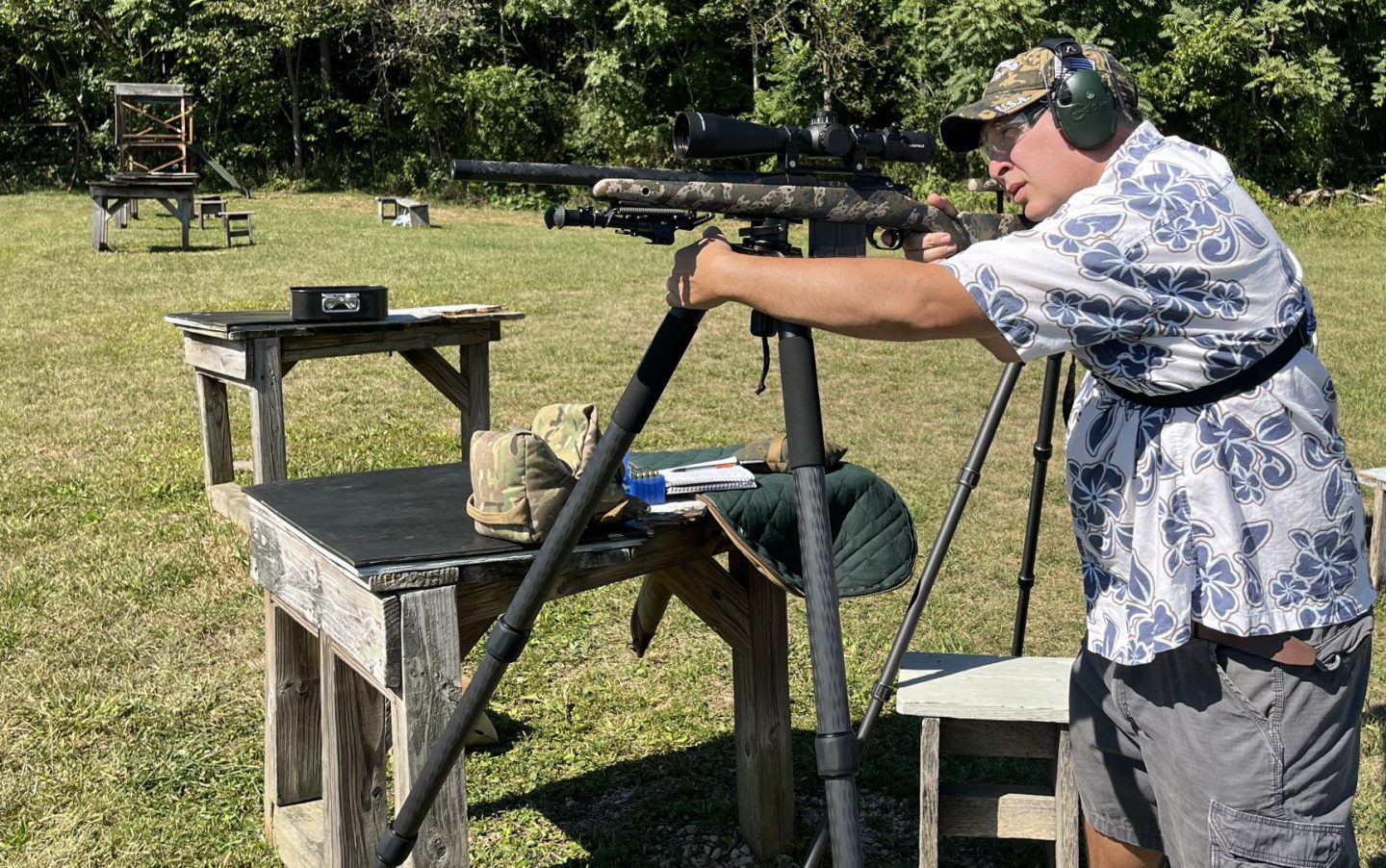 Shooting the Leupold Mark 4HD 4.5-18x52 400yards with the Pure Precision SKLTN 350L off a Field Optics Research Pro39 tripod