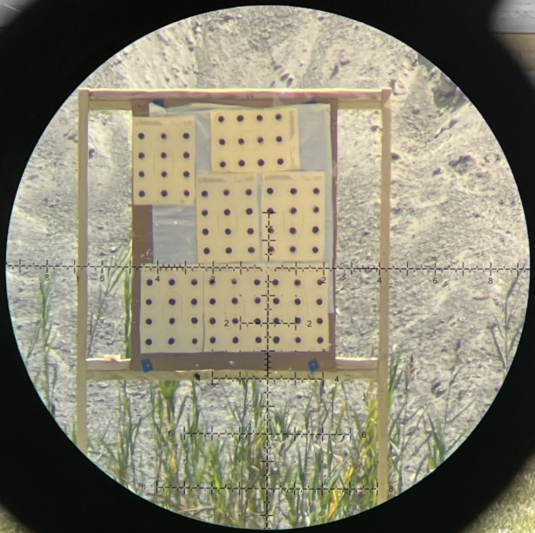 Mirage so heavy you can see it in a still image viewed though the Leupold Mark 4HD 4.5-18x52mm