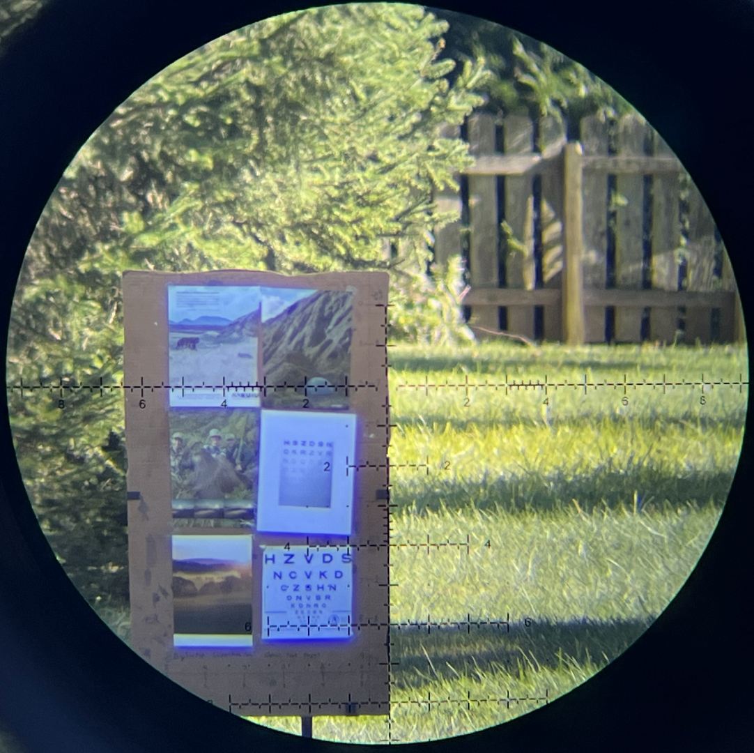 Checking the turret and reticle calibration of the Leupold Mark 4HD 4.5-18x52mm