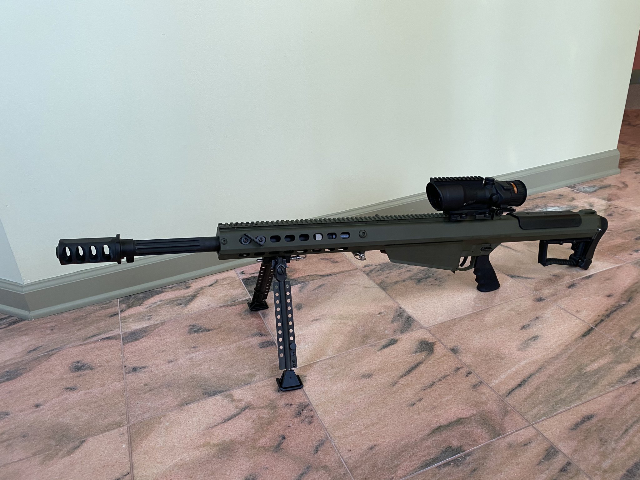 Shoot The Barrett M107A1 .50 Caliber Sniper Rifle