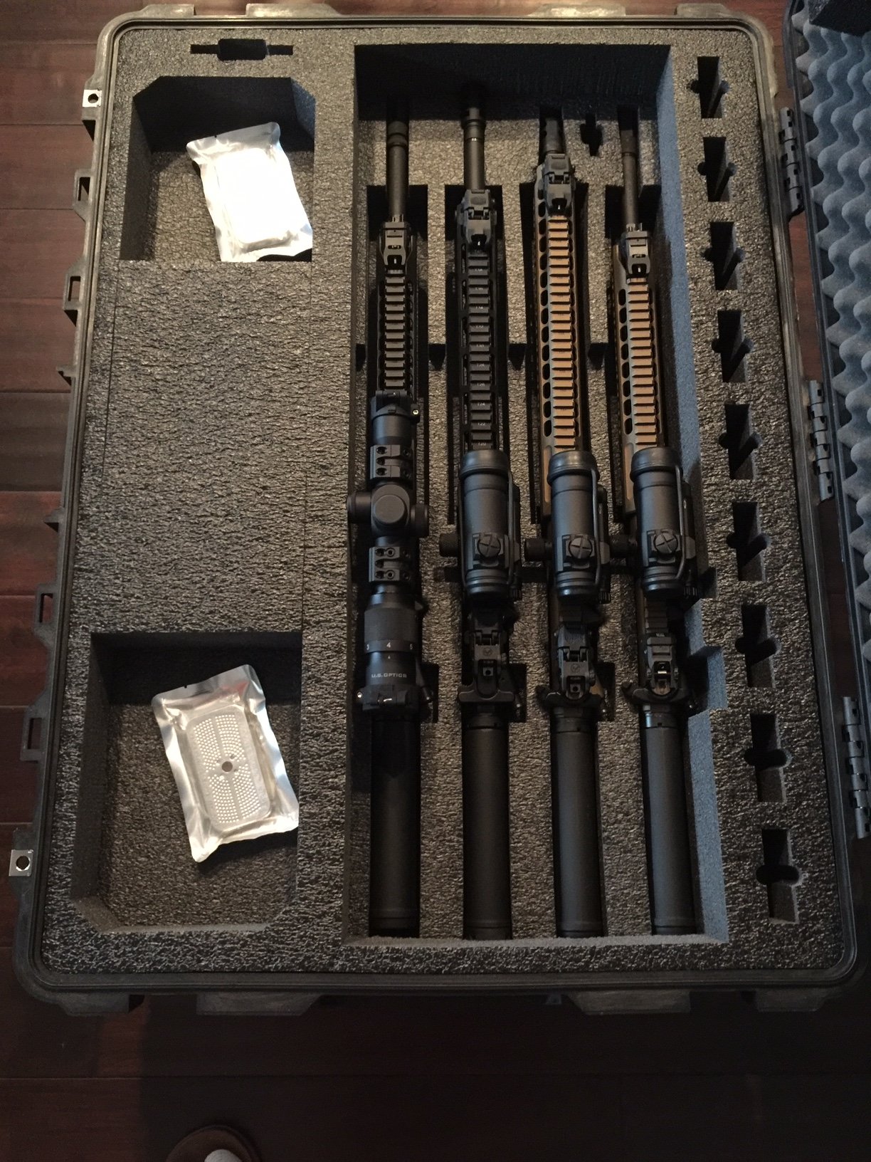 I custom cut my pelican case foam with the help of a lasercut acrylic  template I drew up in CAD based on paper traces : r/guns