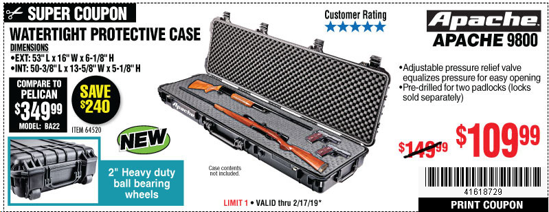 Harbor Freight Apache Case Review - Budget Pelican? [2022