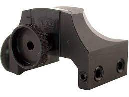 NECG Rear Peep Sight Weaver-Style Base Adjustable Steel Blue
