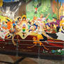 close ups of the murals at denver airport from www.uncovercolorado.com