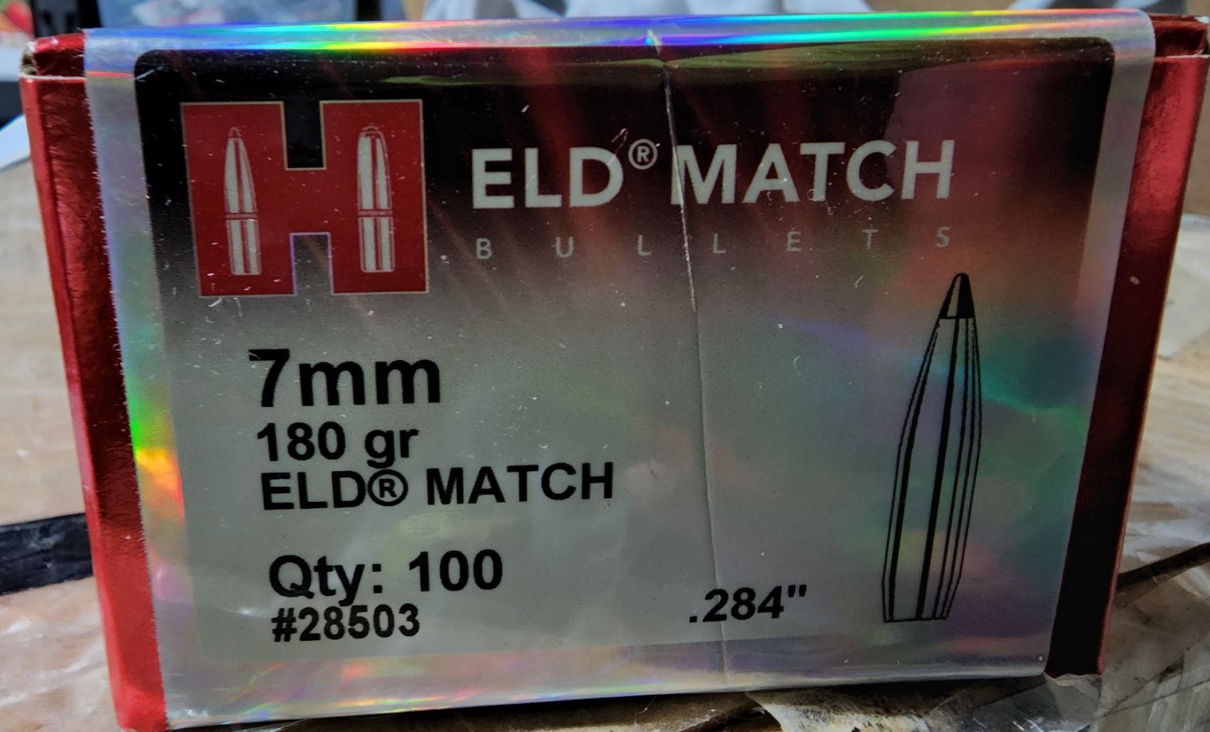 Sold hornady 7mm 180 eldm 100 ct sniper s hide forum