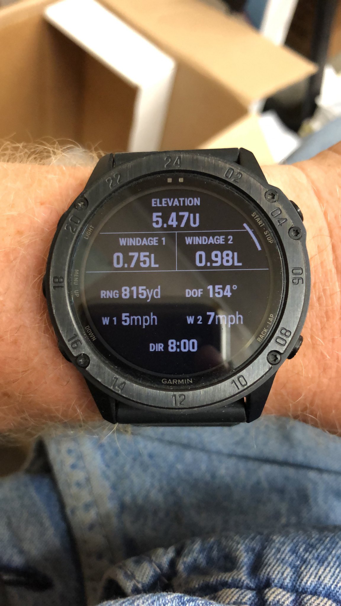 Garmin tactix on sale delta ballistic