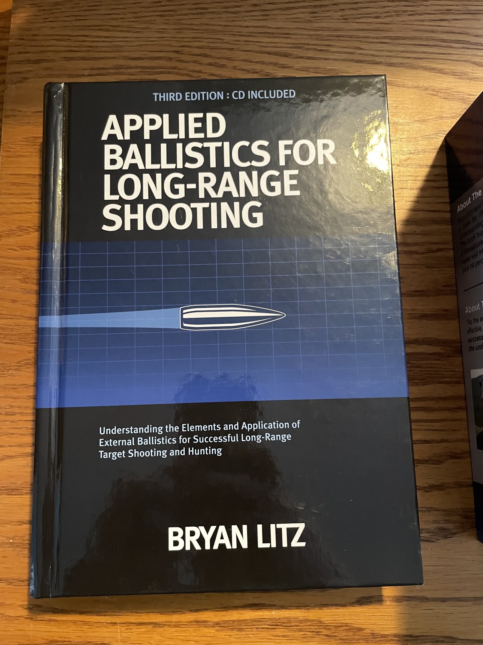 Applied Ballistics Book for Long Range Shooting By Bryan Litz