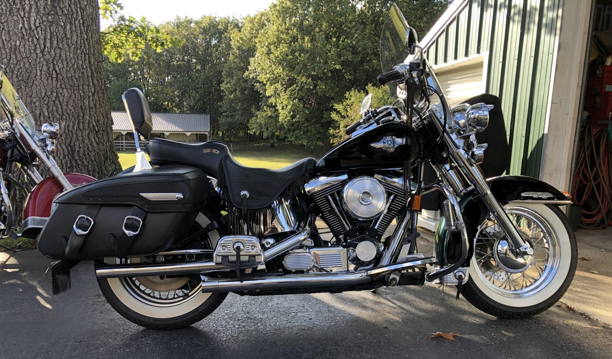 2 1996 Black FLSTN Harley-Davidson Heritage Softail Nostalgia FLSTN.jpg