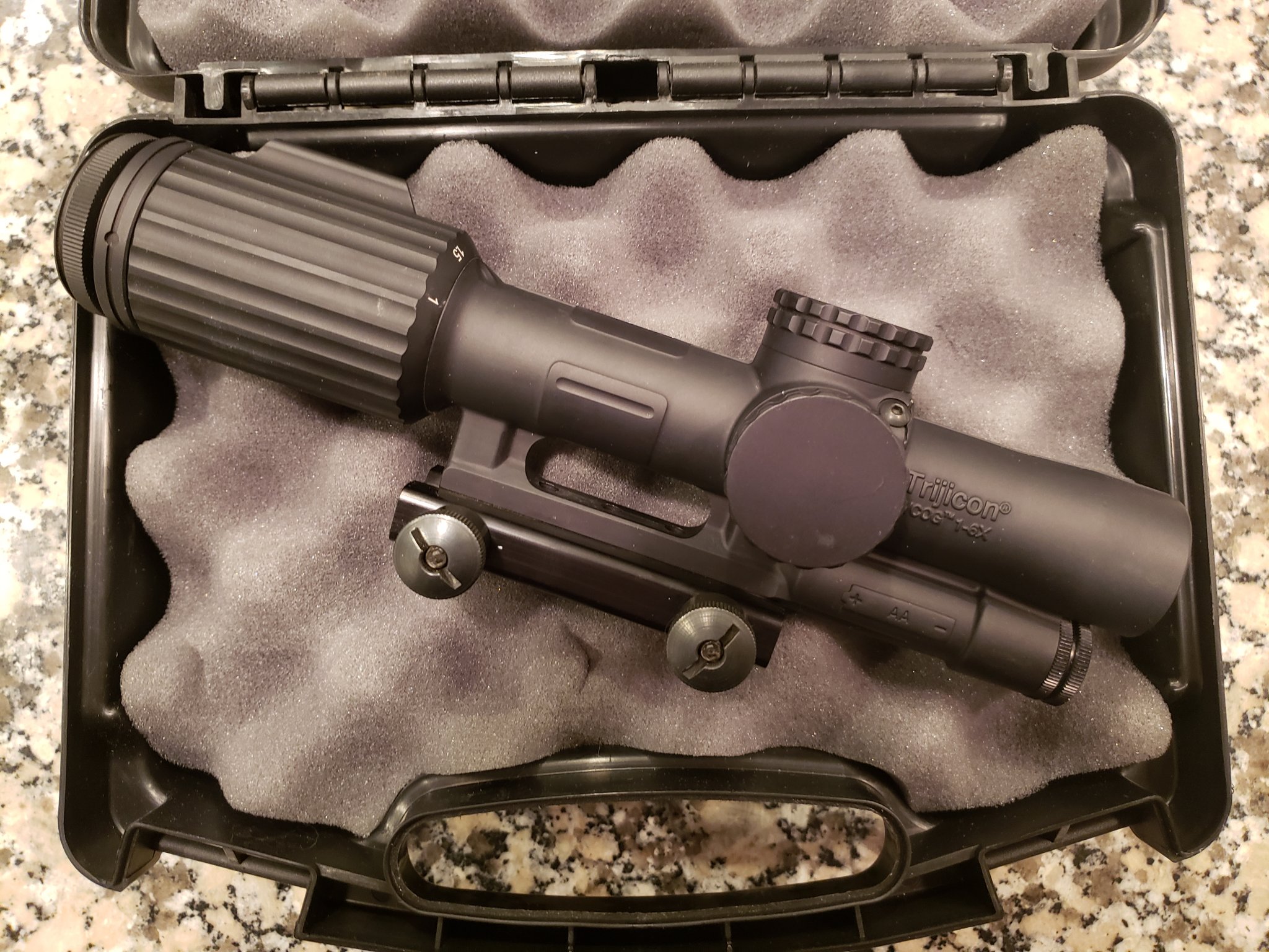 Sold Price Drop Trijicon VCOG 1-6 | Sniper's Hide Forum