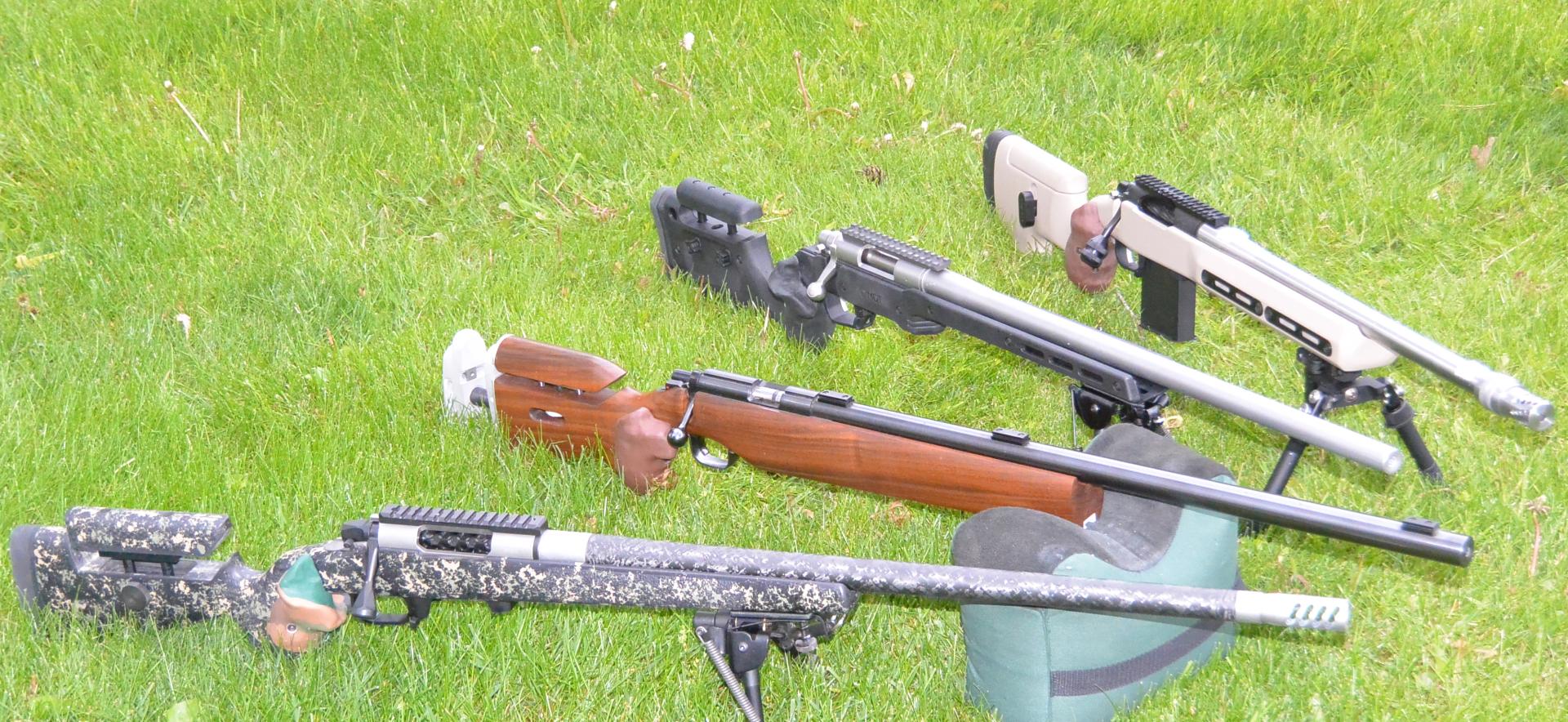 2020 5 11 featured grips on 4 rifles.jpg