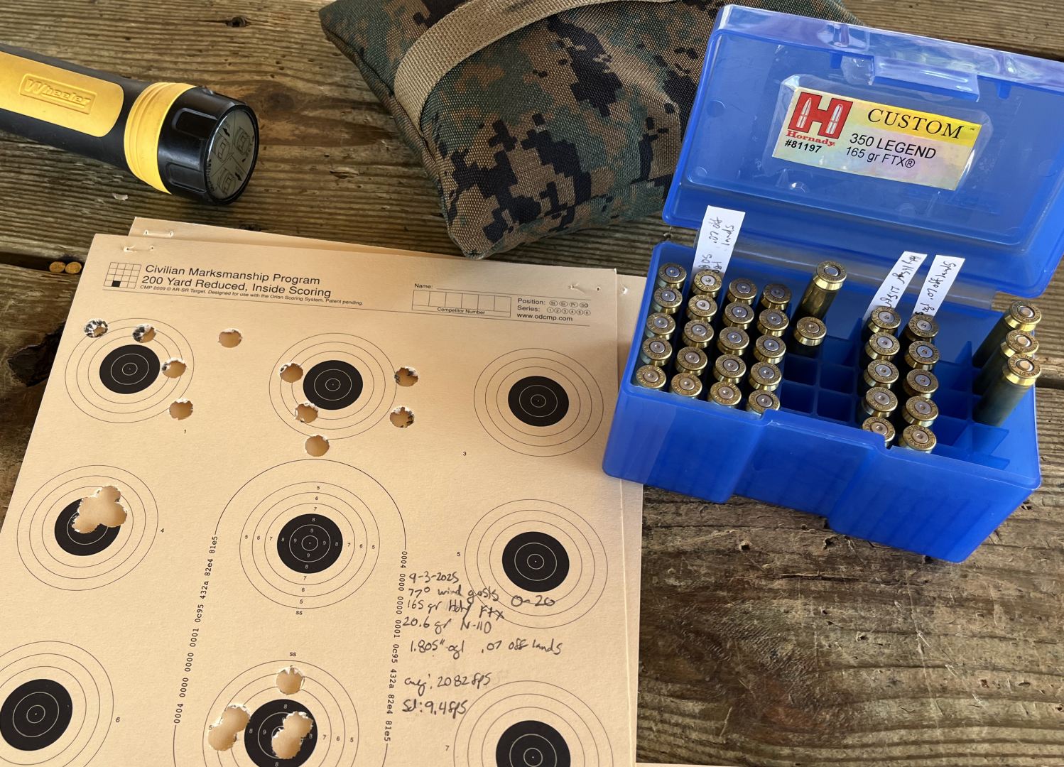 2025 9 3 hornady ftx 165 load dev day.jpg