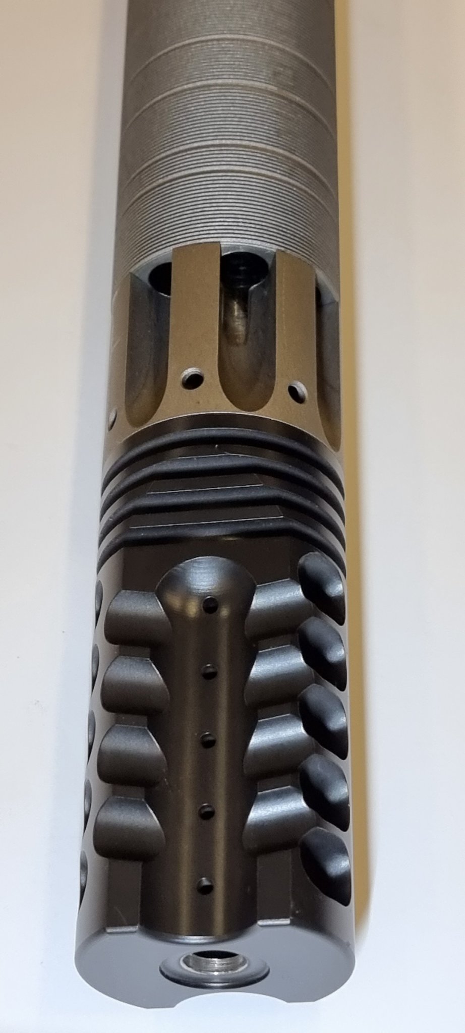 25 Fluted spacer and muzzle brake fitted LoRes.jpg