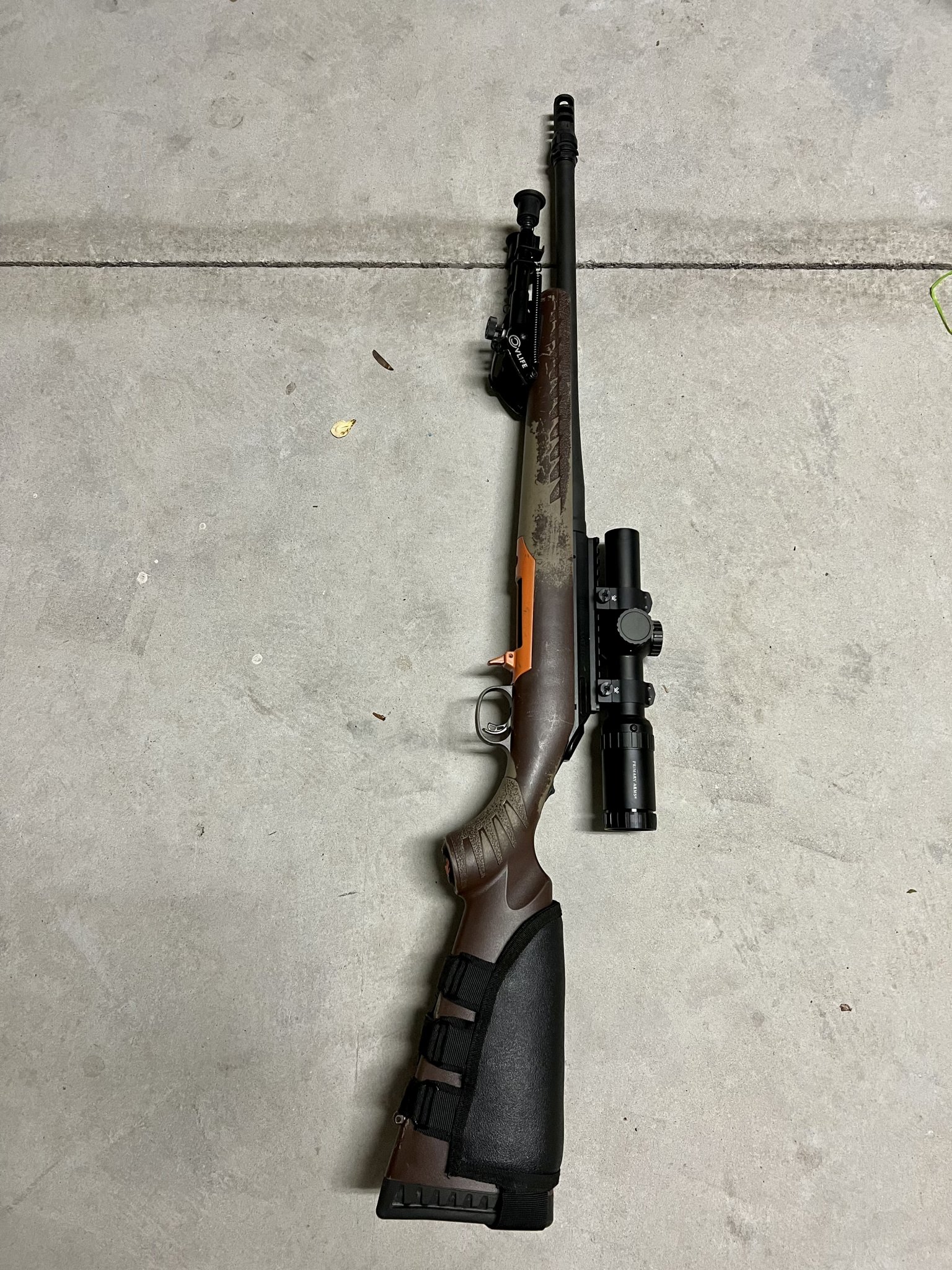Sold ruger american ranch 7 62x39 primary arms slx 7 62x39 300 bo