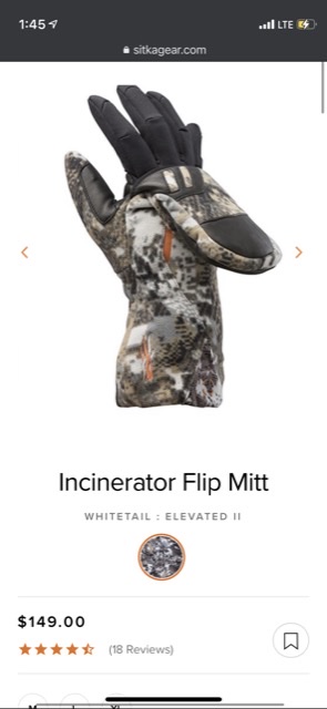 Sitka incinerator flip mitt review sale