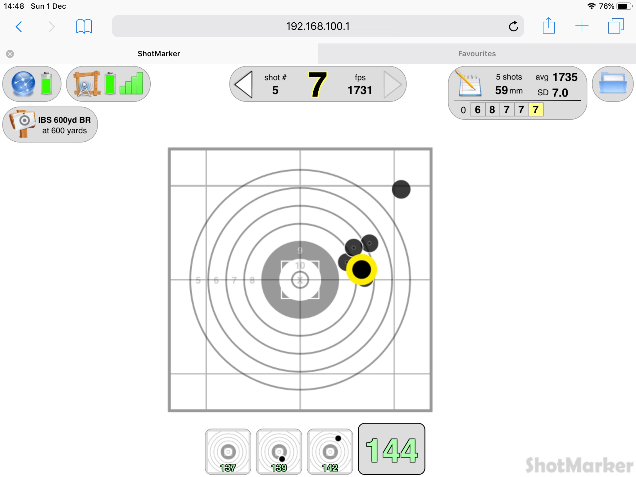 5 shot group.JPG