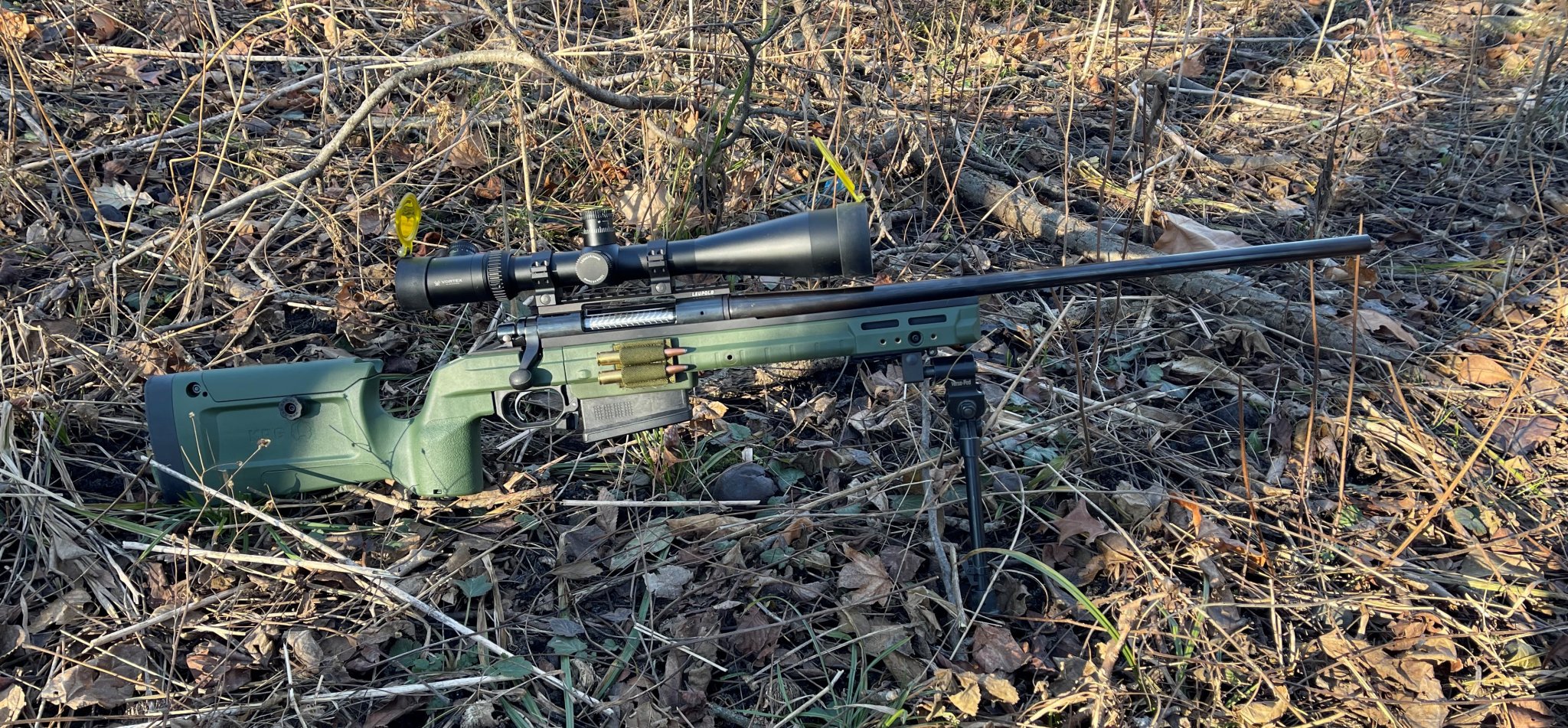 700 Classic in KRG in woods.JPG