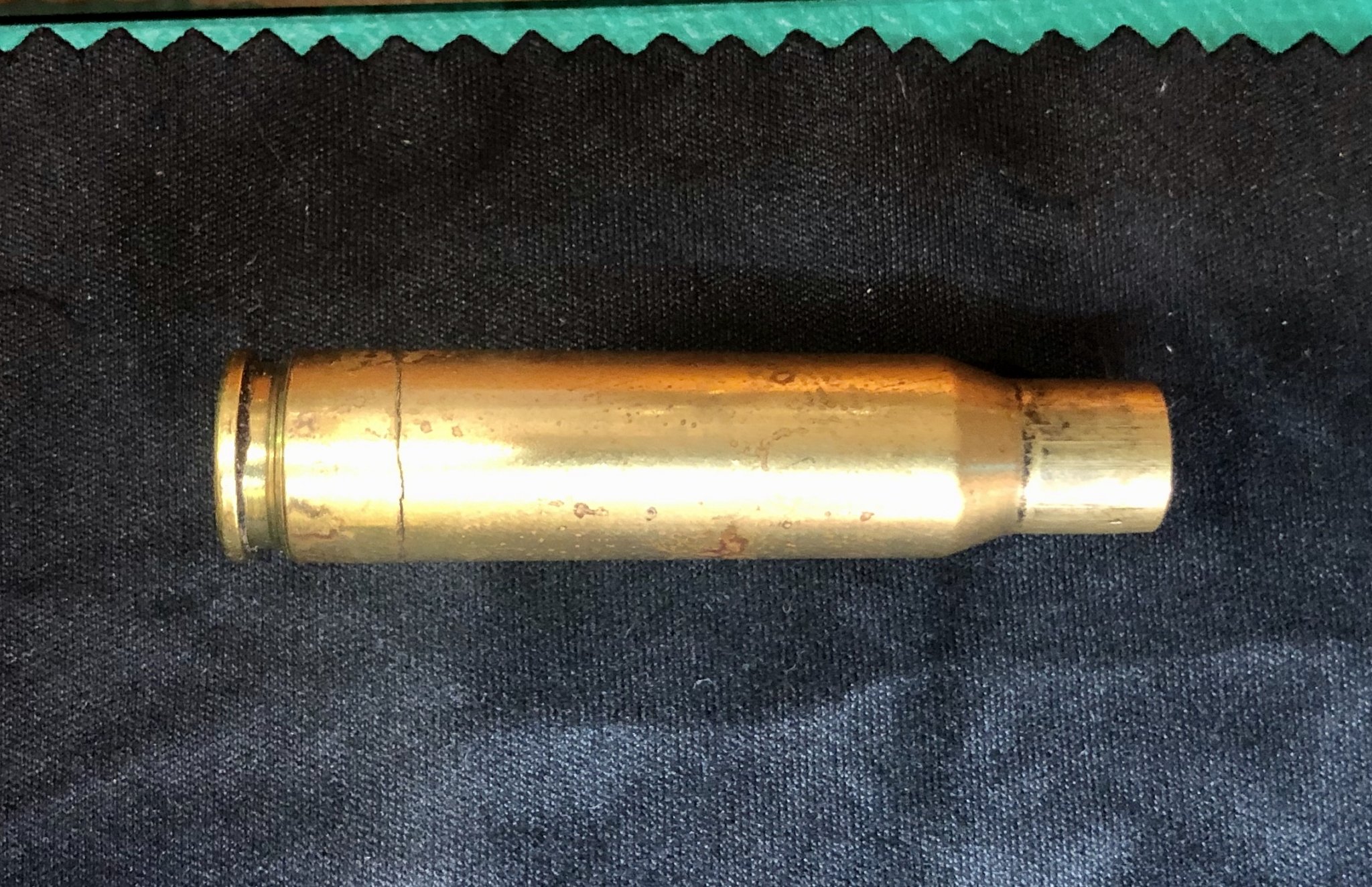 Detailed magnified pictures of brass prep