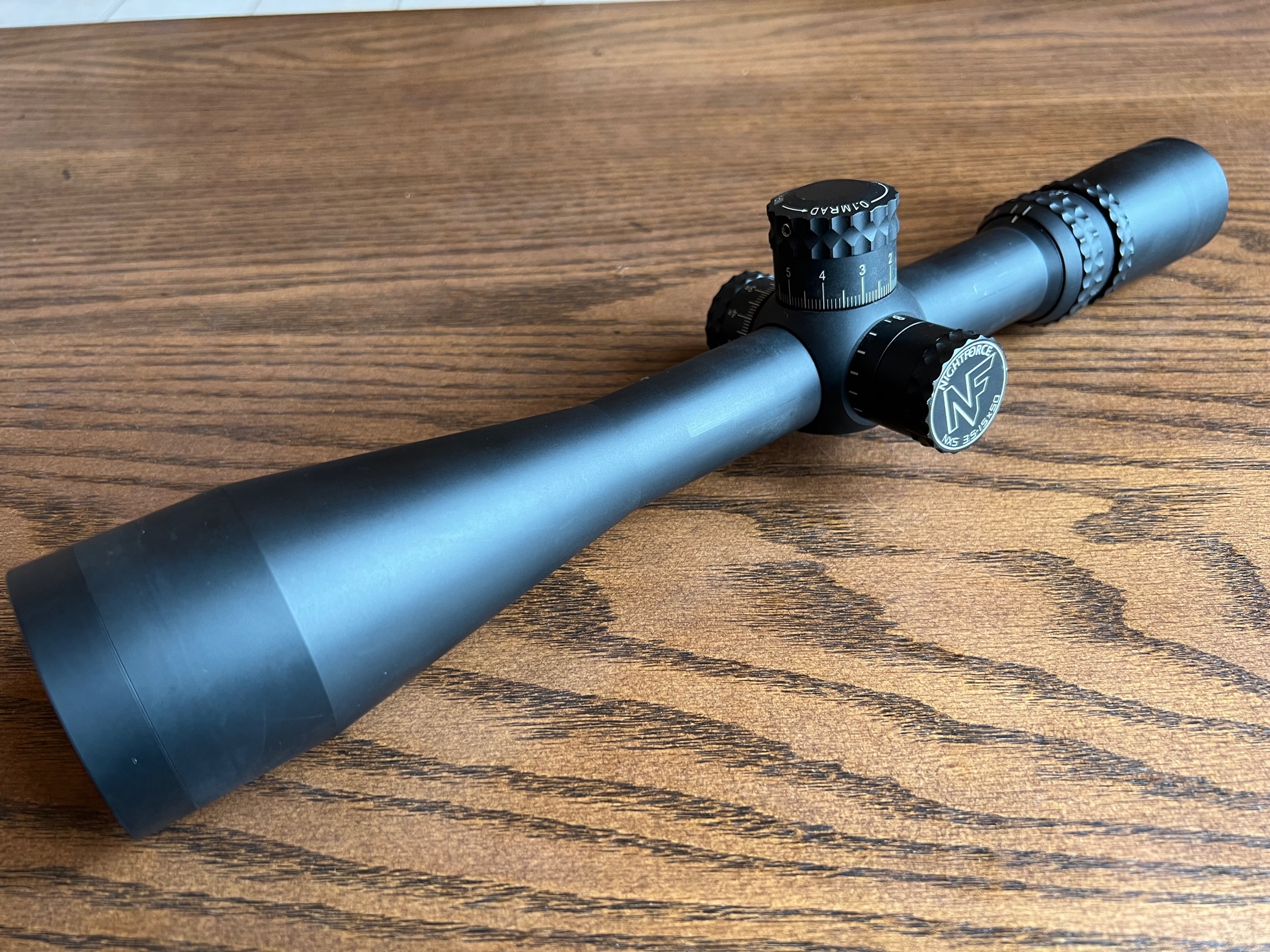 SOLD - Nightforce NXS C527 3.5-15x50 MIL-R ZeroStops mRad