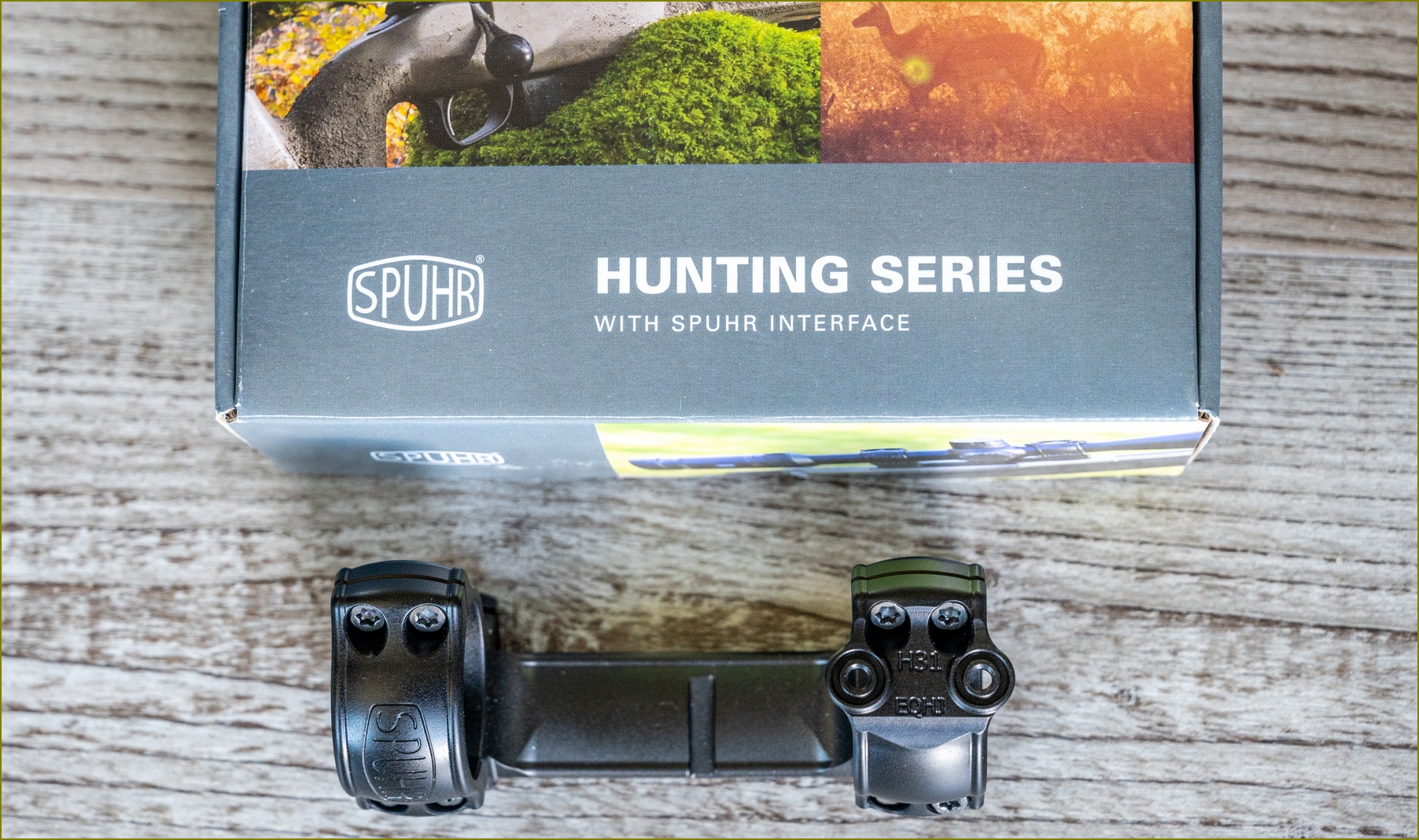 Spuhr SCP-3000: Picatinny Hunting Mount - 30mm, H/1, 0 MOA - Mile