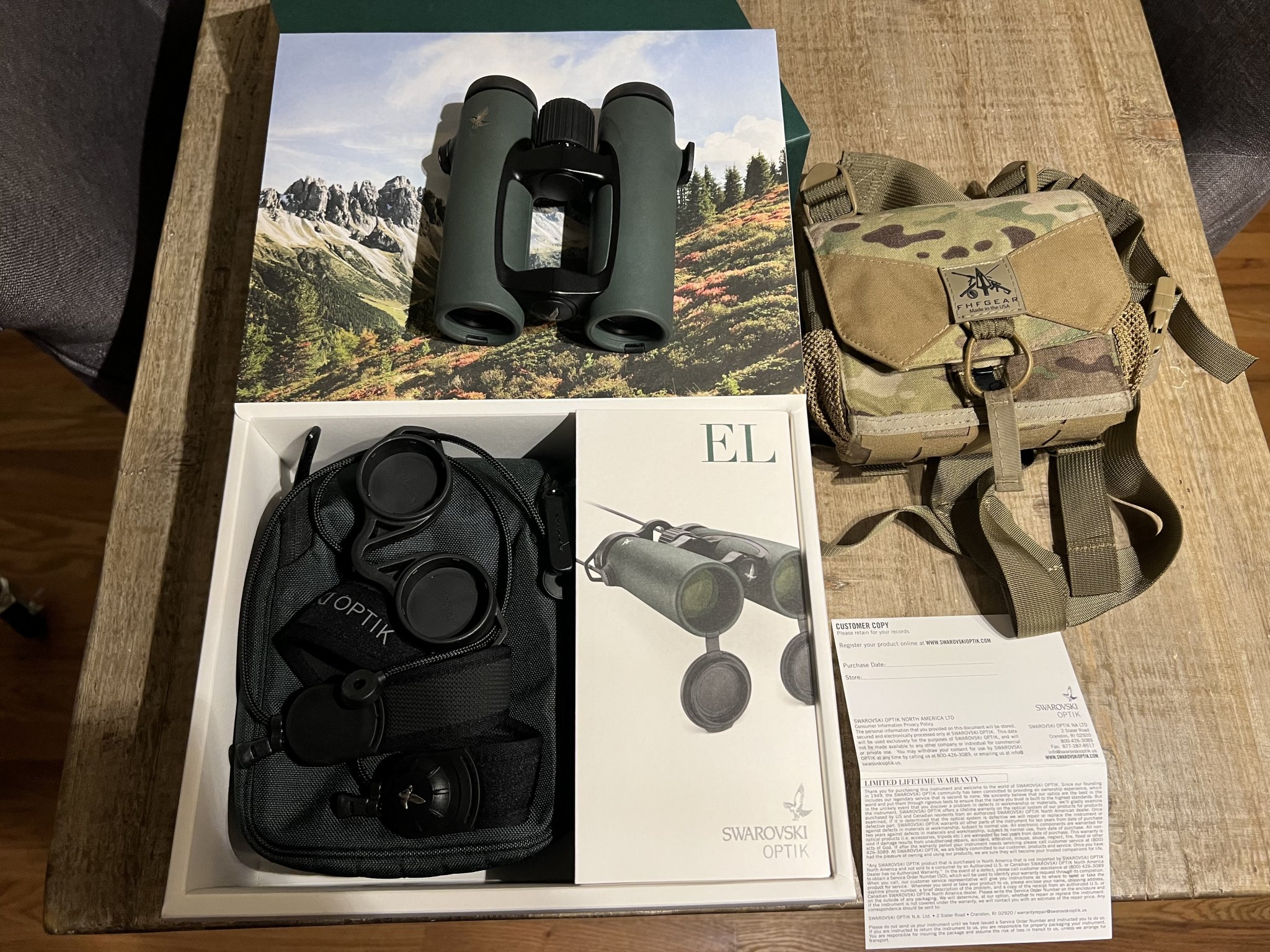 SOLD Swarovski 8x32 EL Field pro package Sniper s Hide Forum