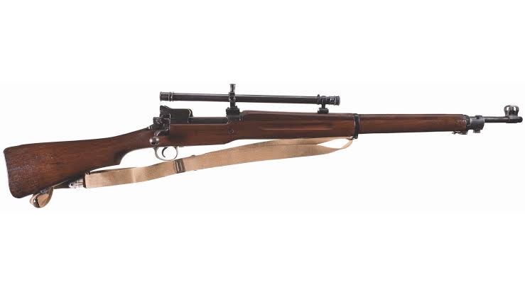 Scoped model 1917 rifles