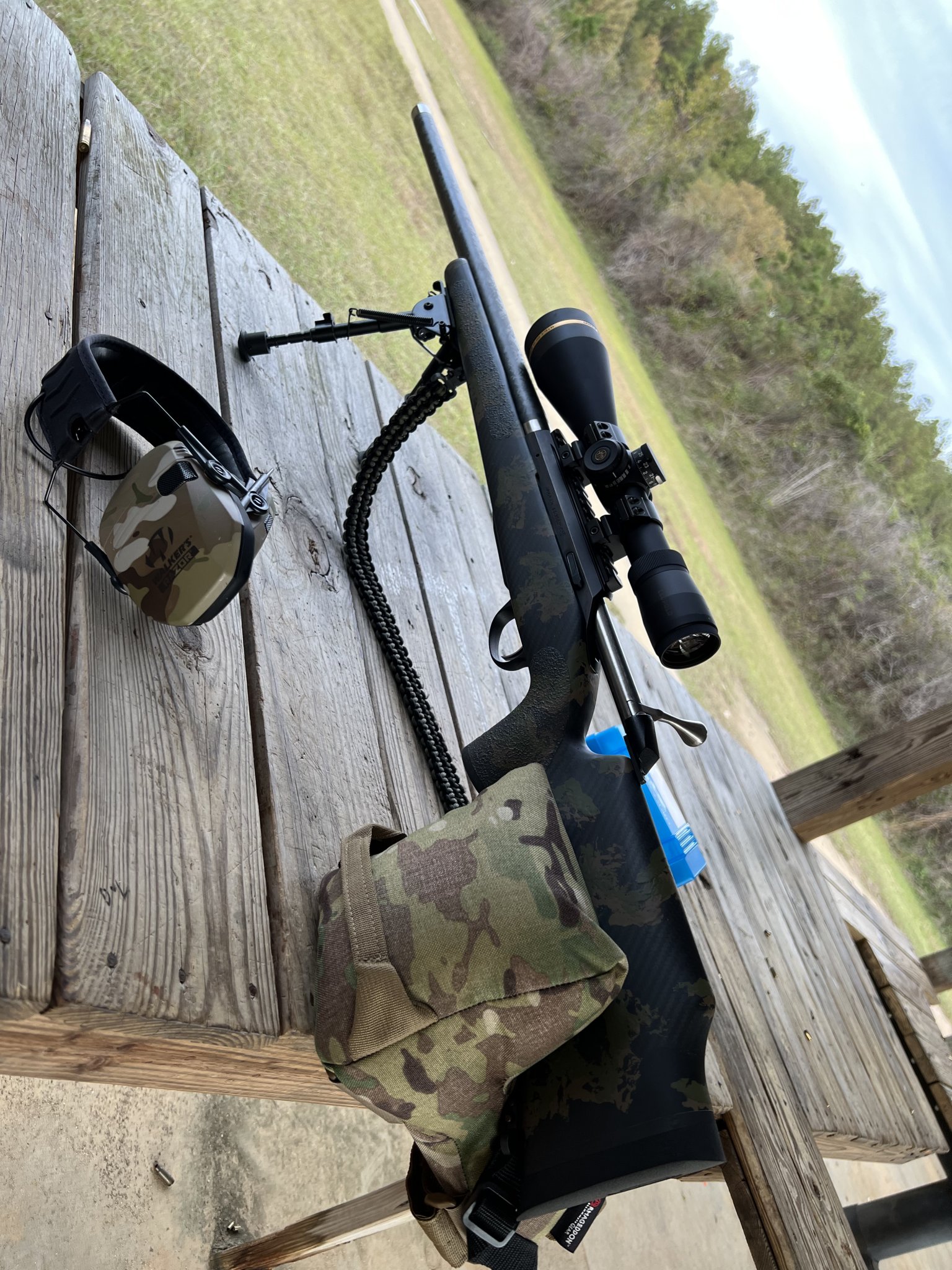 SOLD - Like new Leupold VX5HD 3-15x56 CDS ZL2 fine 4 Firedot