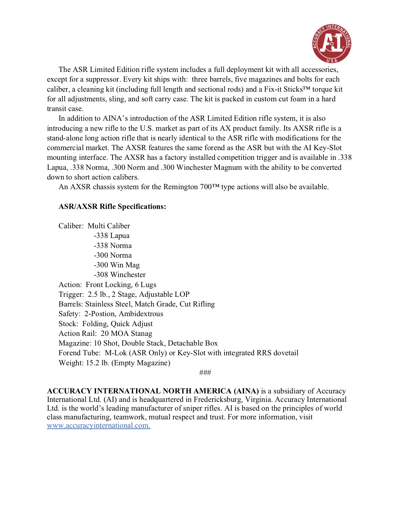 ACCURACY INTERNATIONAL ASR PRESS RELEASE.jpg