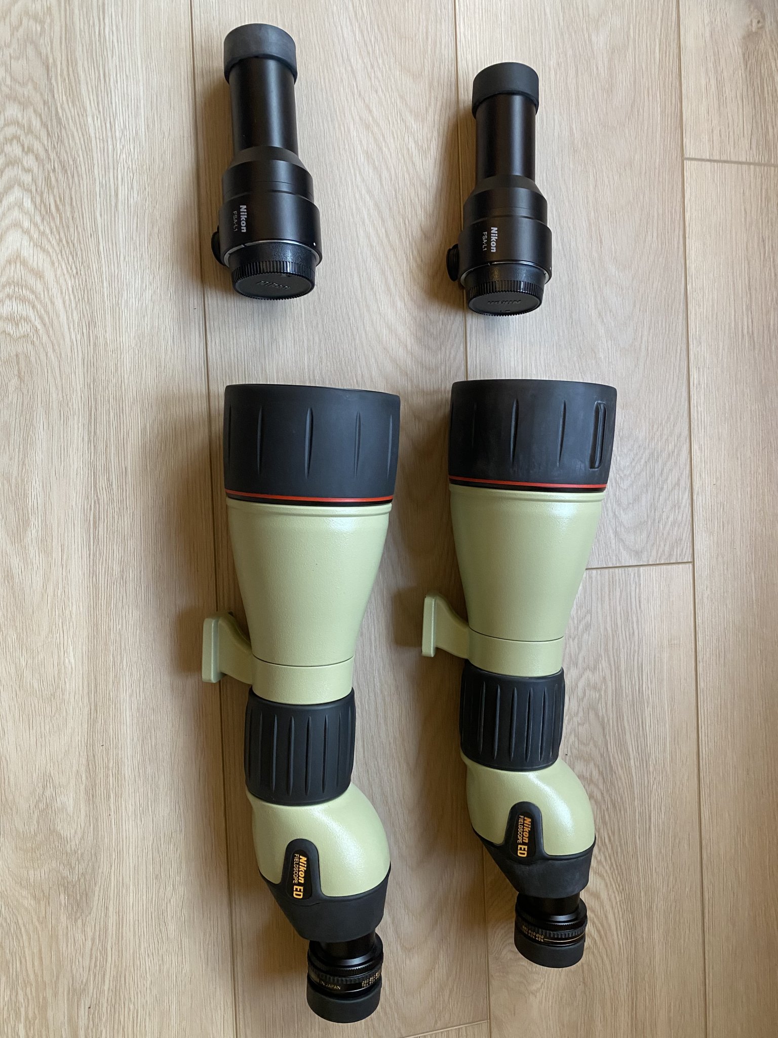 Optics - Nikon ED 82, Nikon ED III 60mm, & Nikon ED 50 Optics - Nikon ED 82, Nikon ED III 60mm, & Nikon ED 50