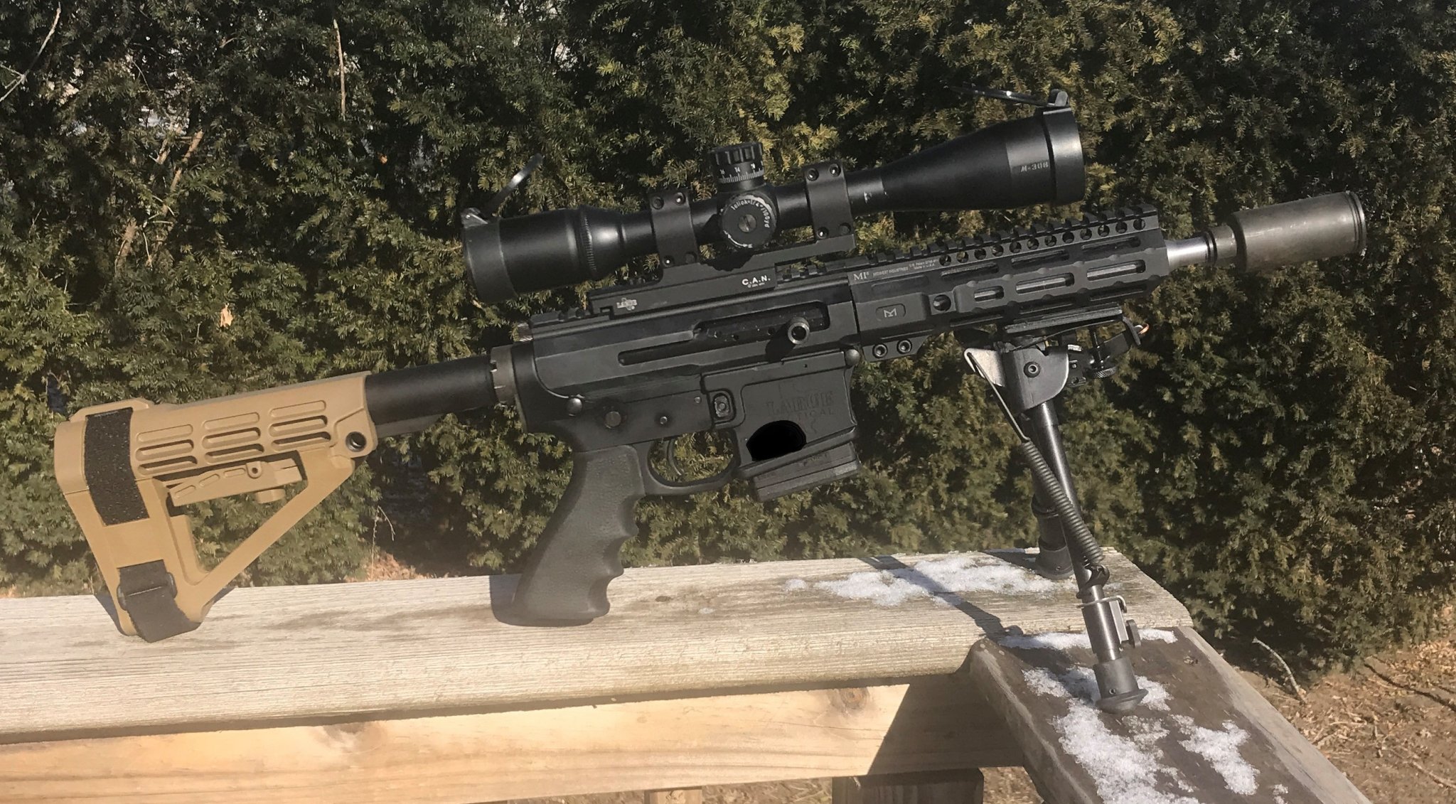 Bolt Action AR Pistol.JPG