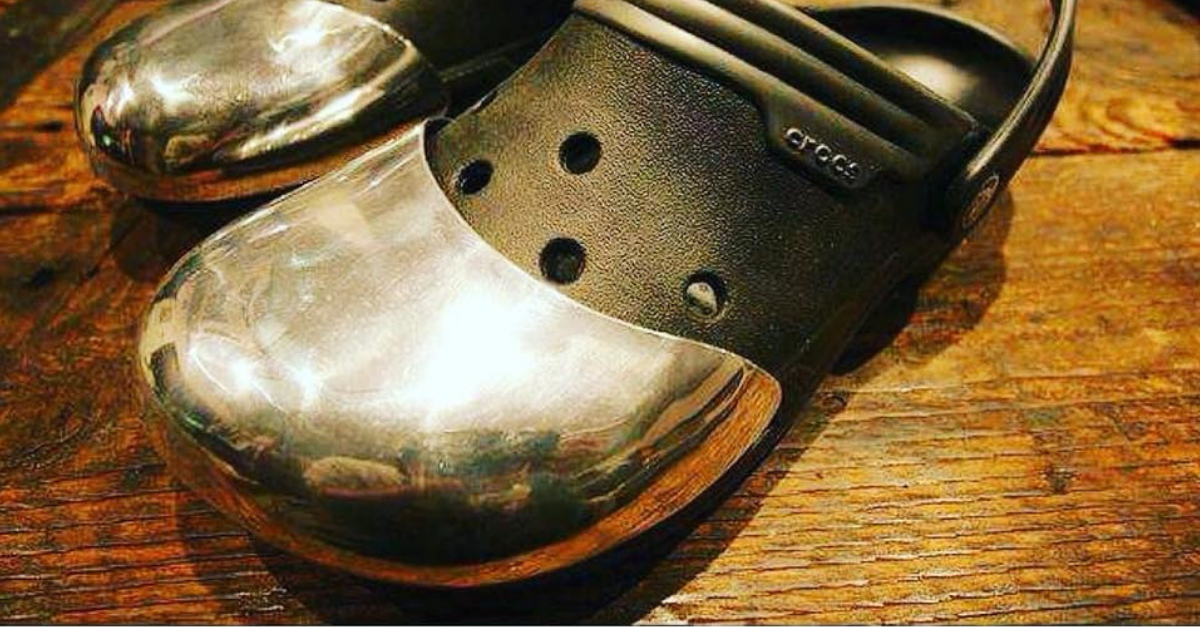 Metal toes best sale