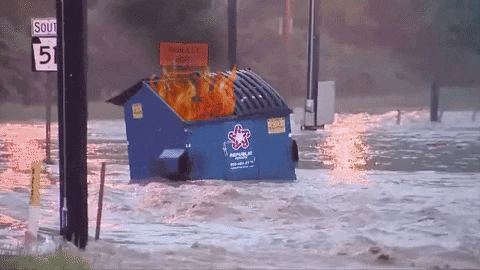 DumpsterFireFloatingFloodGif.gif