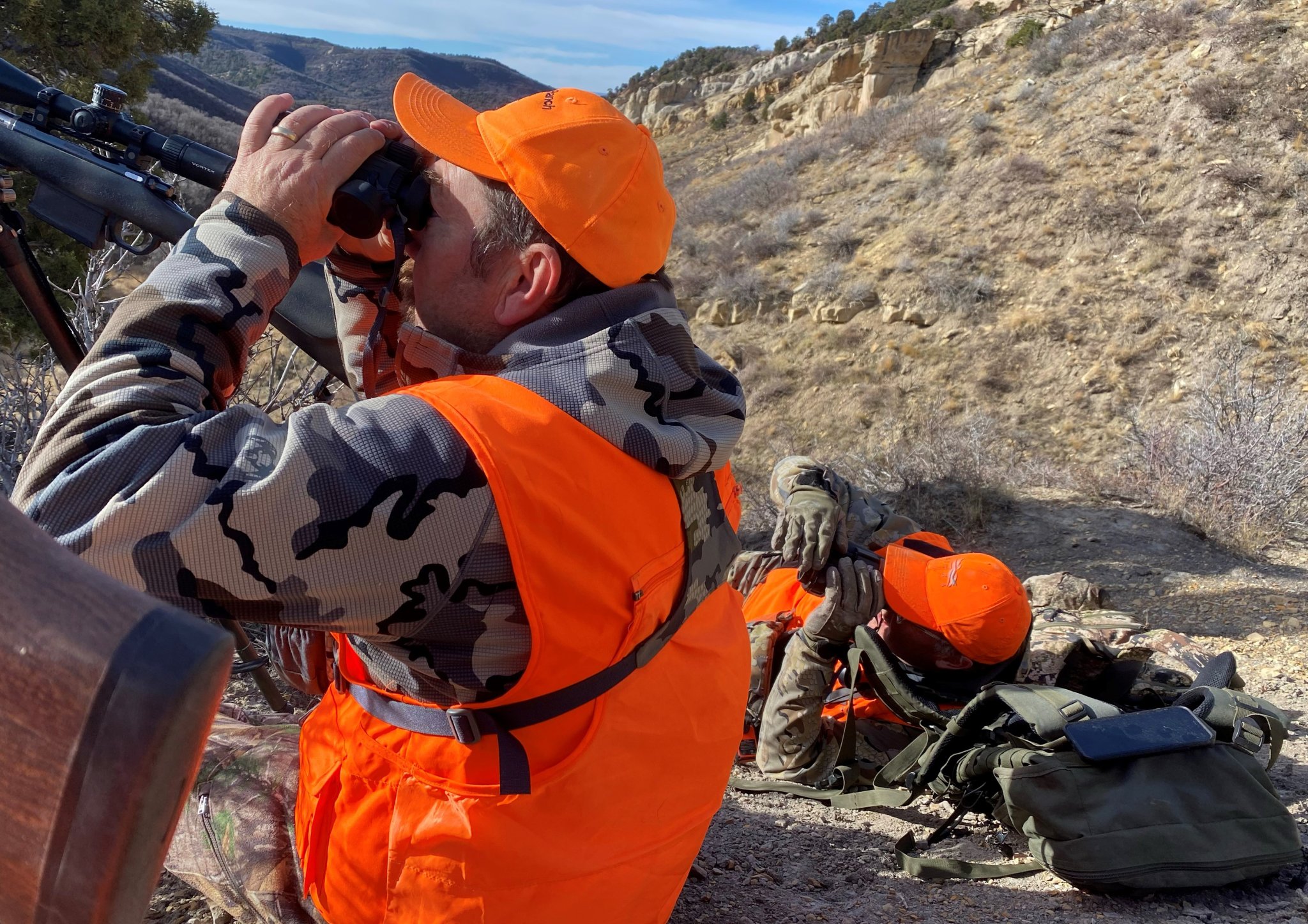 Elk hunt 2021 Mike and Max setup 2.jpg