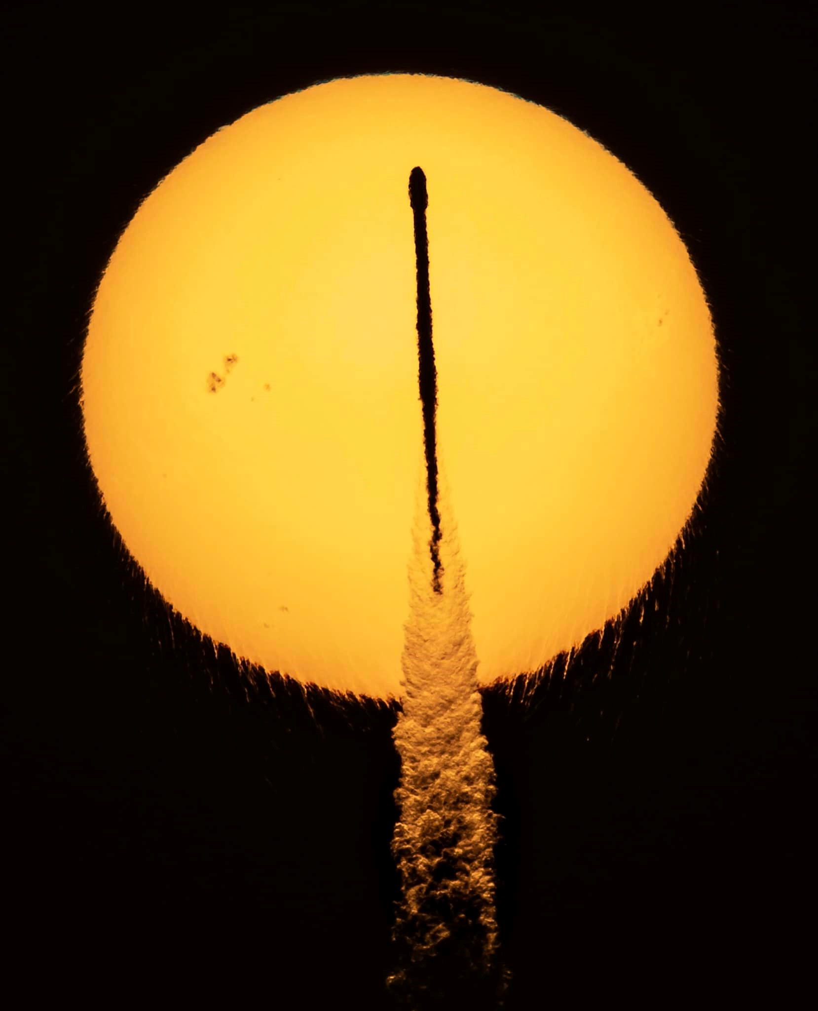 Falcon 9 in Front of Sun.jpg