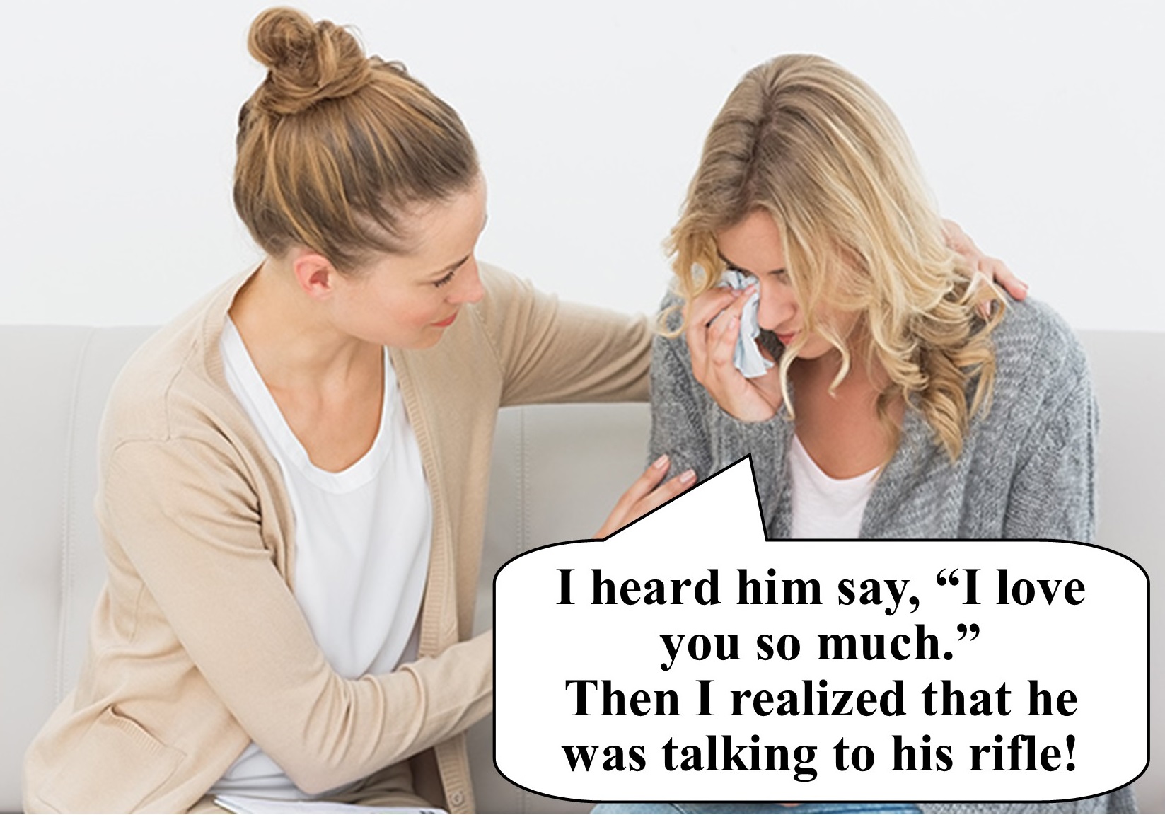 He Was Talking to His Rifle.jpg