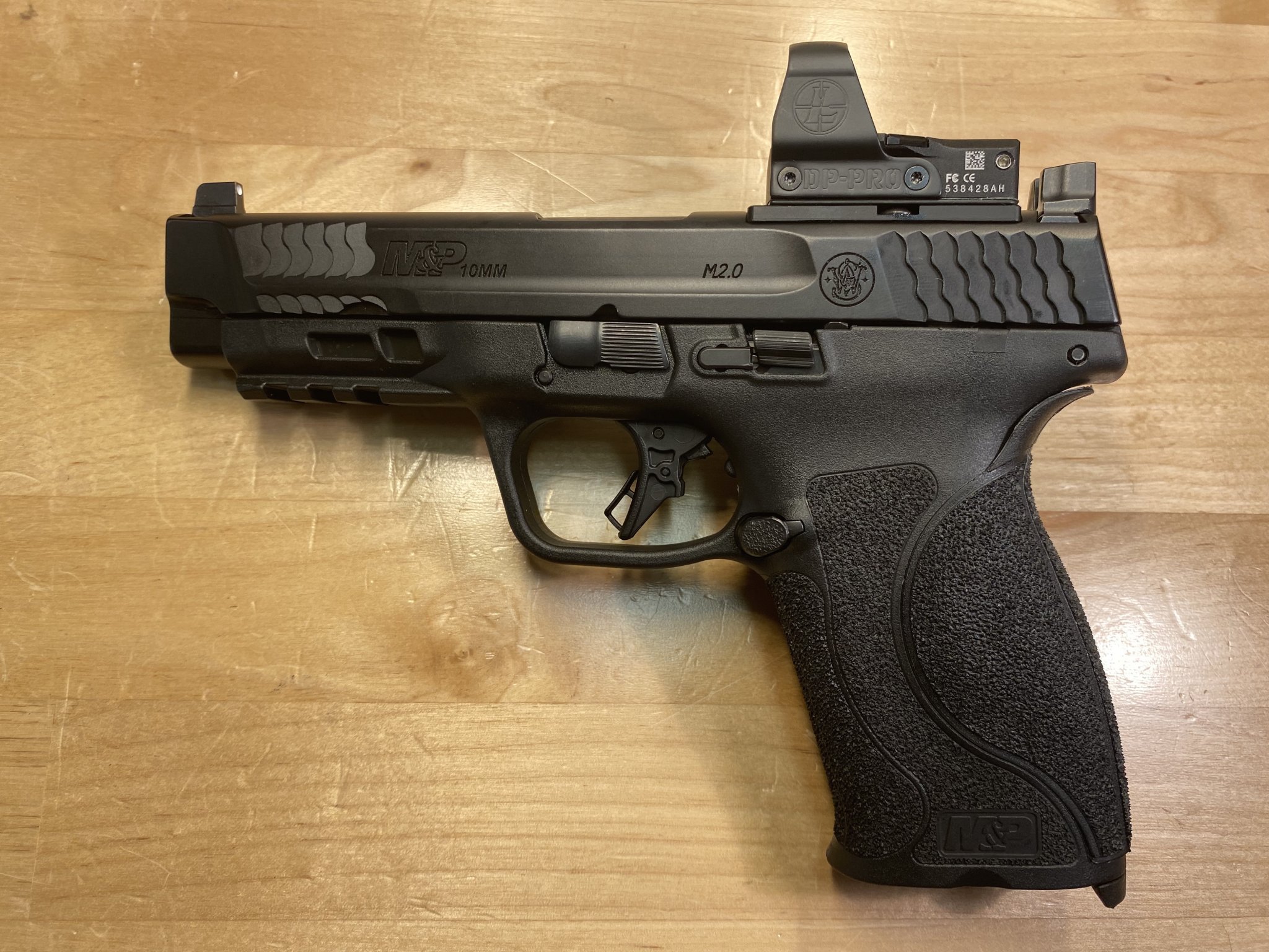 IMG_3581SMITH & WESSON M&P10 POLISH FIRING PIN BLOCK INSTALL LEUPOLD DELTA POINT PRO MODIFY SA...jpg