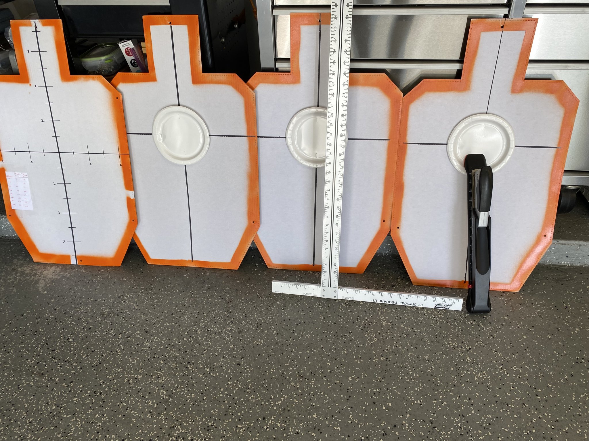 IMG_4042IDPA Standard Target with Orange Outline for Long Range Shooting 08.19.22.jpg