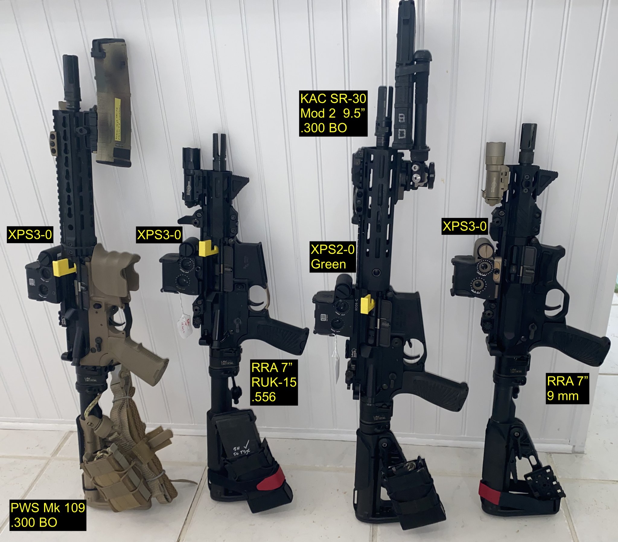 IMG_7038Eotech XPS3-0  XPS2-0 Green Rock River Arms 5.56 9mm PWS .300 BO KAC SR-30 05.03.23A c...jpg